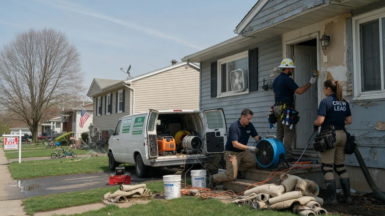 Flood Cleanup in Tallmadge, OH near me