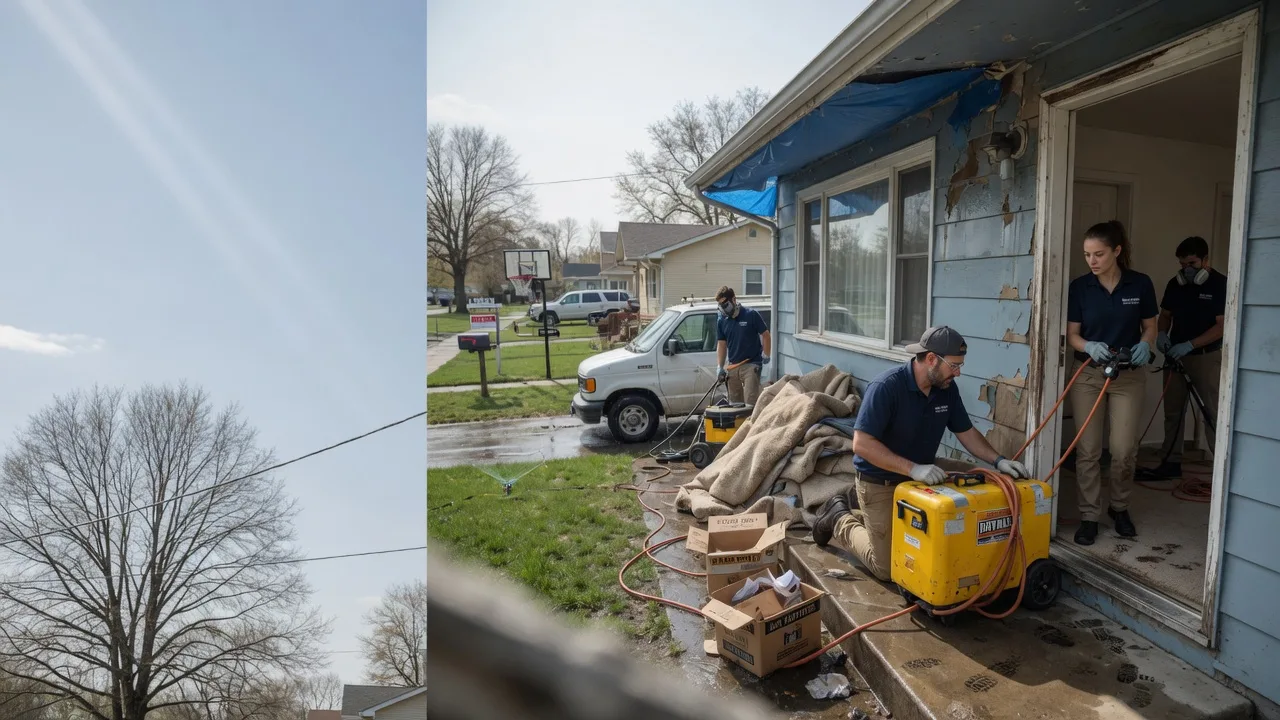 Basement Flood Cleanup in Tallmadge, OH near me